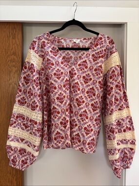 Anthropologie Peasant Top
